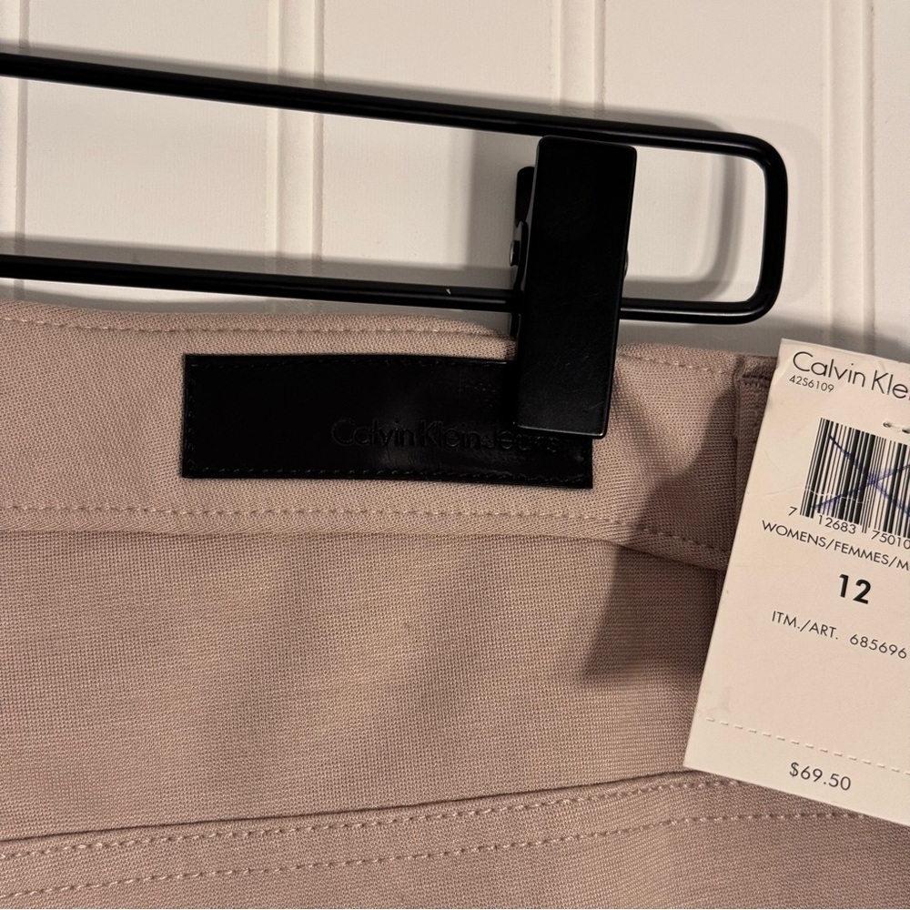 Calvin Klein Women’s Beige Pants Size 12 NWT - Picture 8 of 14